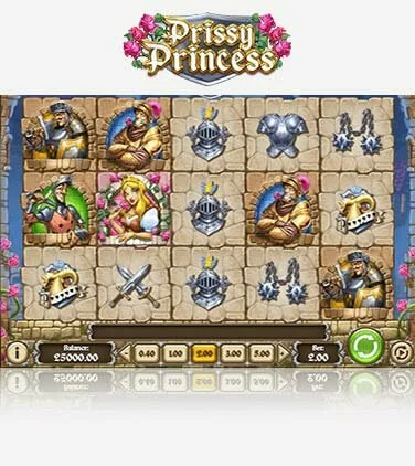 Screenshot di Prissy Princess di Play'n Go